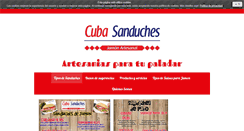 Desktop Screenshot of cubasanduches.com
